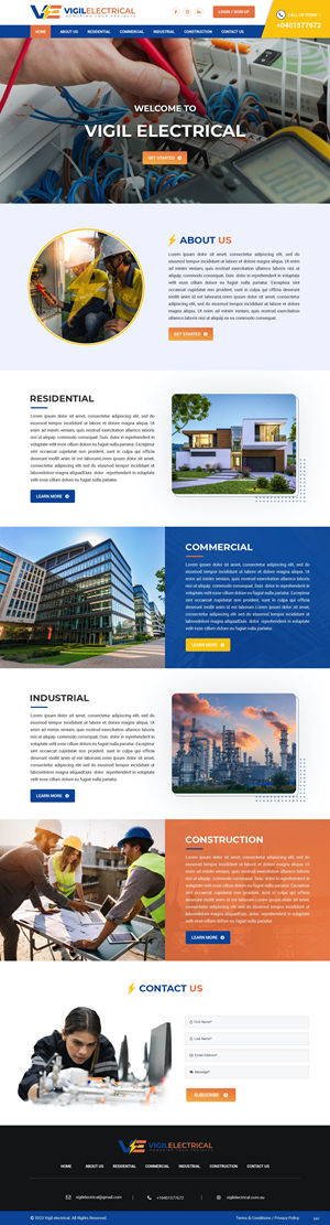 Web Design by pb for this project | Design: #29961135