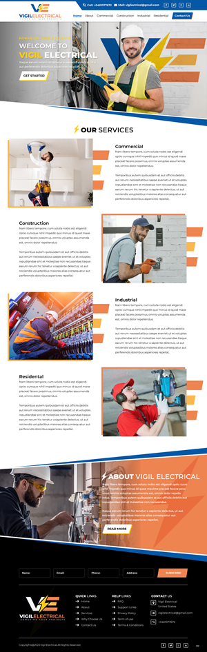 Web Design by pb for this project | Design: #29961142