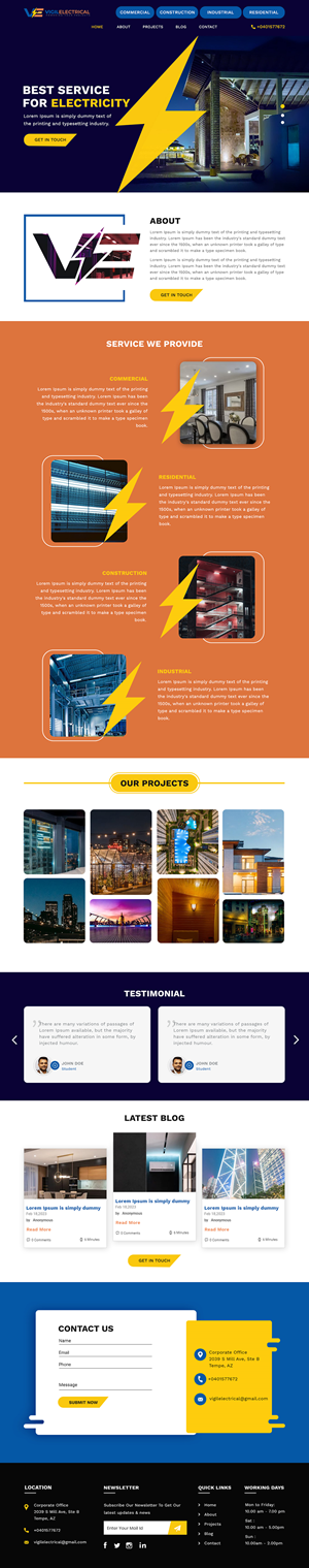 Web Design by sai.designer87 for this project | Design #29965314