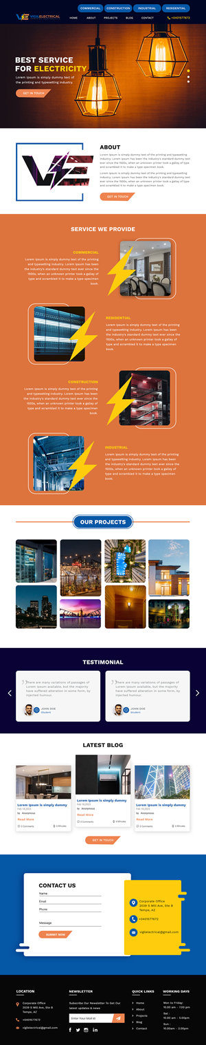 Web Design by sai.designer87 for this project | Design: #29965317