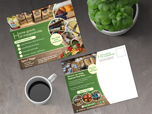 Diseño de Postal por alex989 para Locust Grove Enterprises | Diseño: #29951141