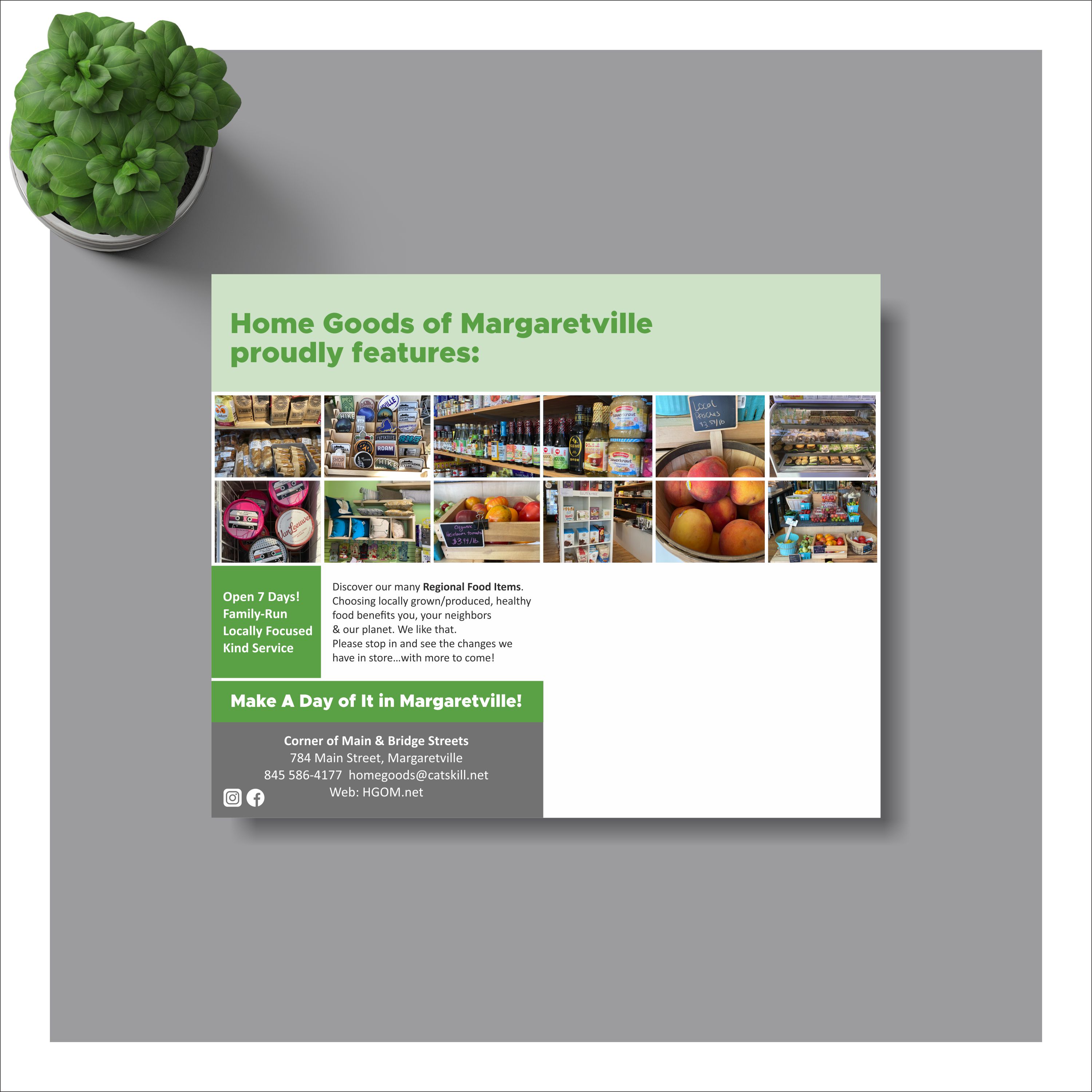 Postcard Design by nng for Locust Grove Enterprises | Design #29954416