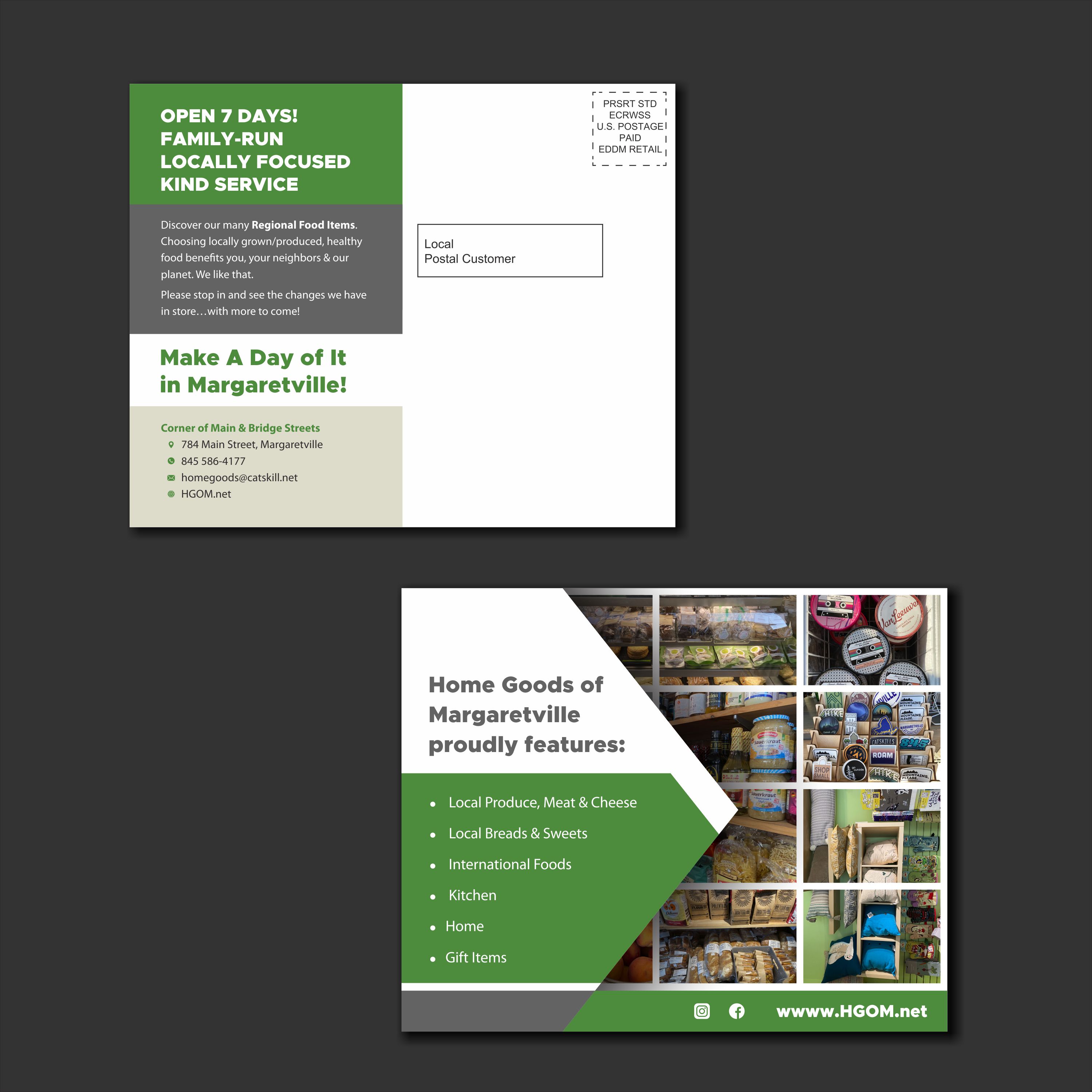 Postcard Design by nng for Locust Grove Enterprises | Design #29974031