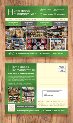 Diseño de Postal por saurov para Locust Grove Enterprises | Diseño: #30087325