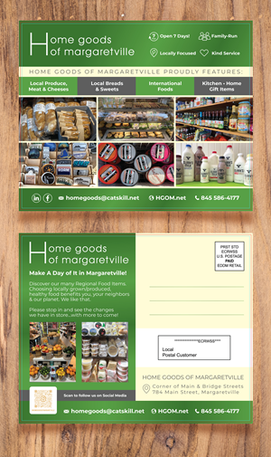 Postcard Design by saurov