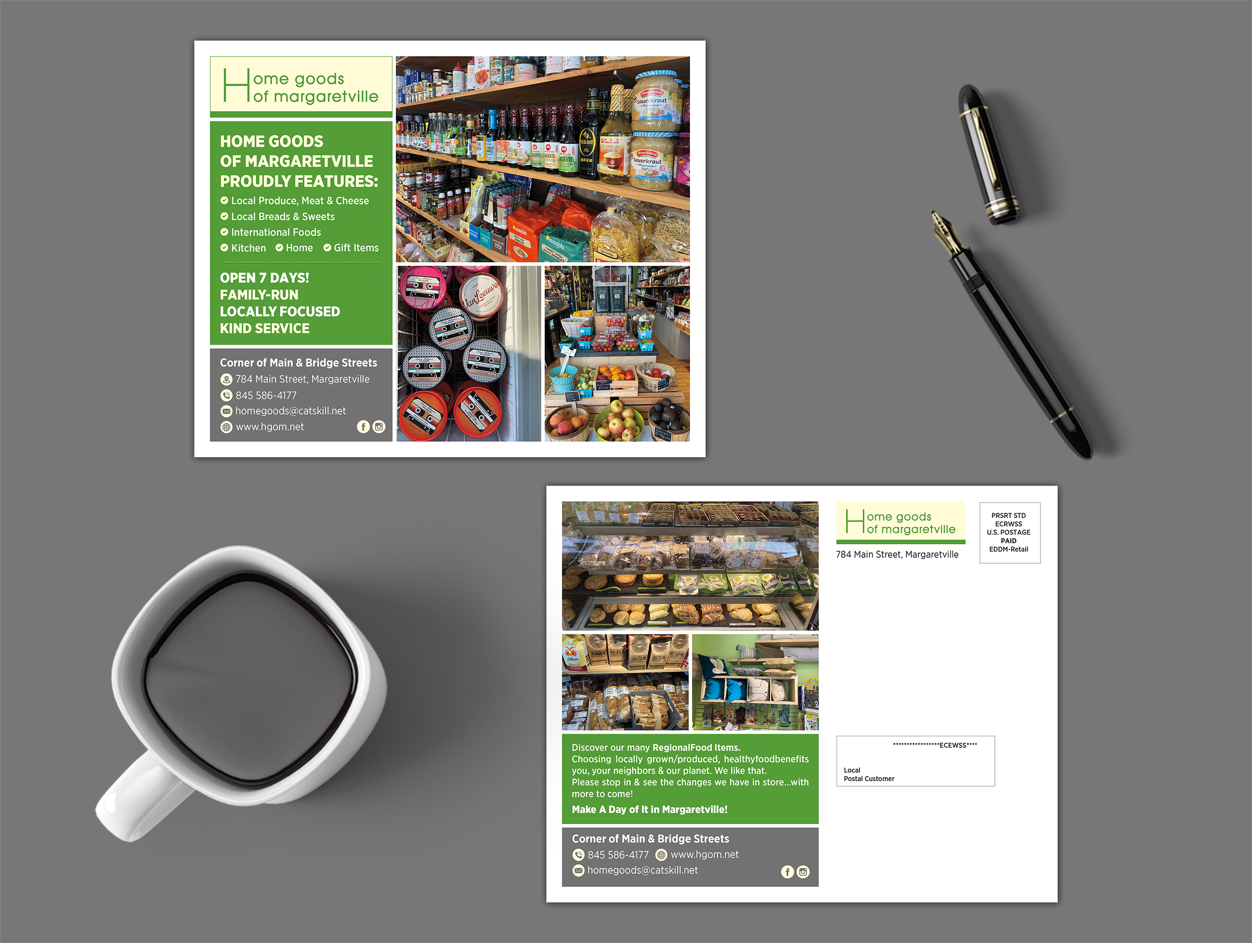 Postcard Design by GraphicsGuru for Locust Grove Enterprises | Design #29953274