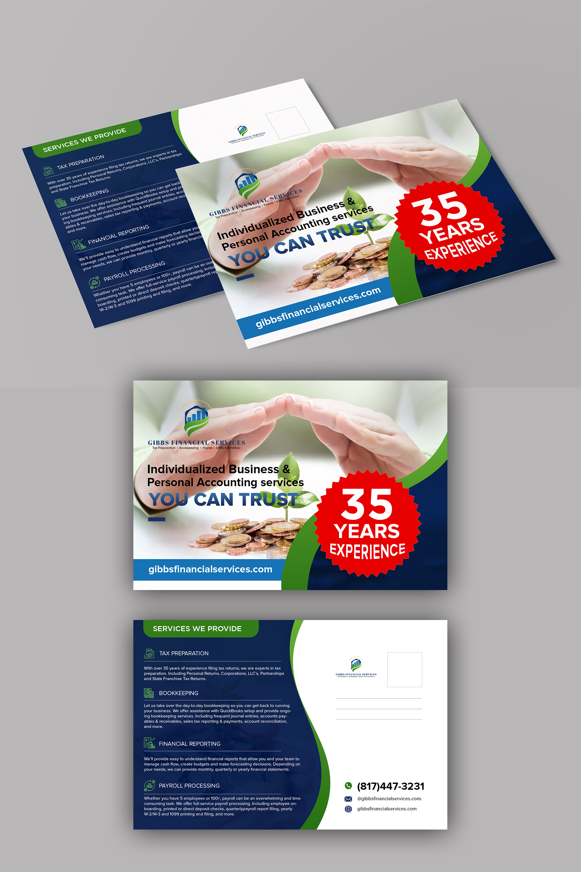 Postcard Design by Design Motion for this project | Design #29966096