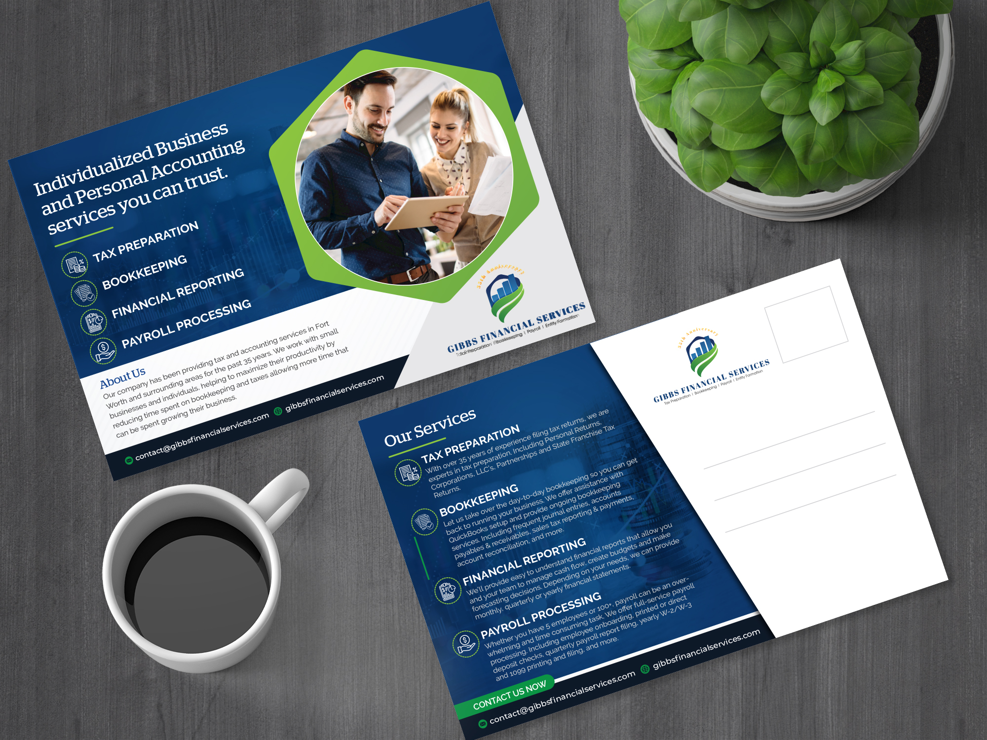 Postcard Design by alex989 for this project | Design #29958713