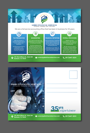 Postcard Design by saurov
