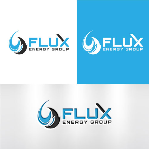 Logo Design by Cliping_path for Flux Energy Group, Inc. | Design #29957010