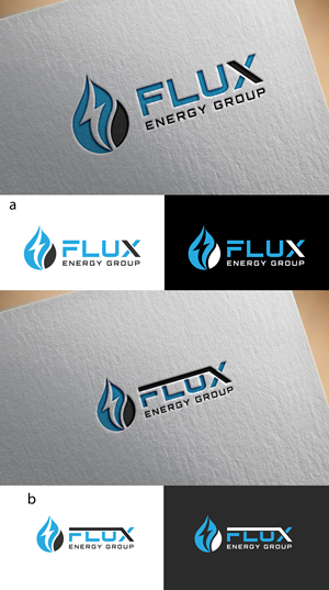 Logo Design by RRR Design for Flux Energy Group, Inc. | Design: #29966731