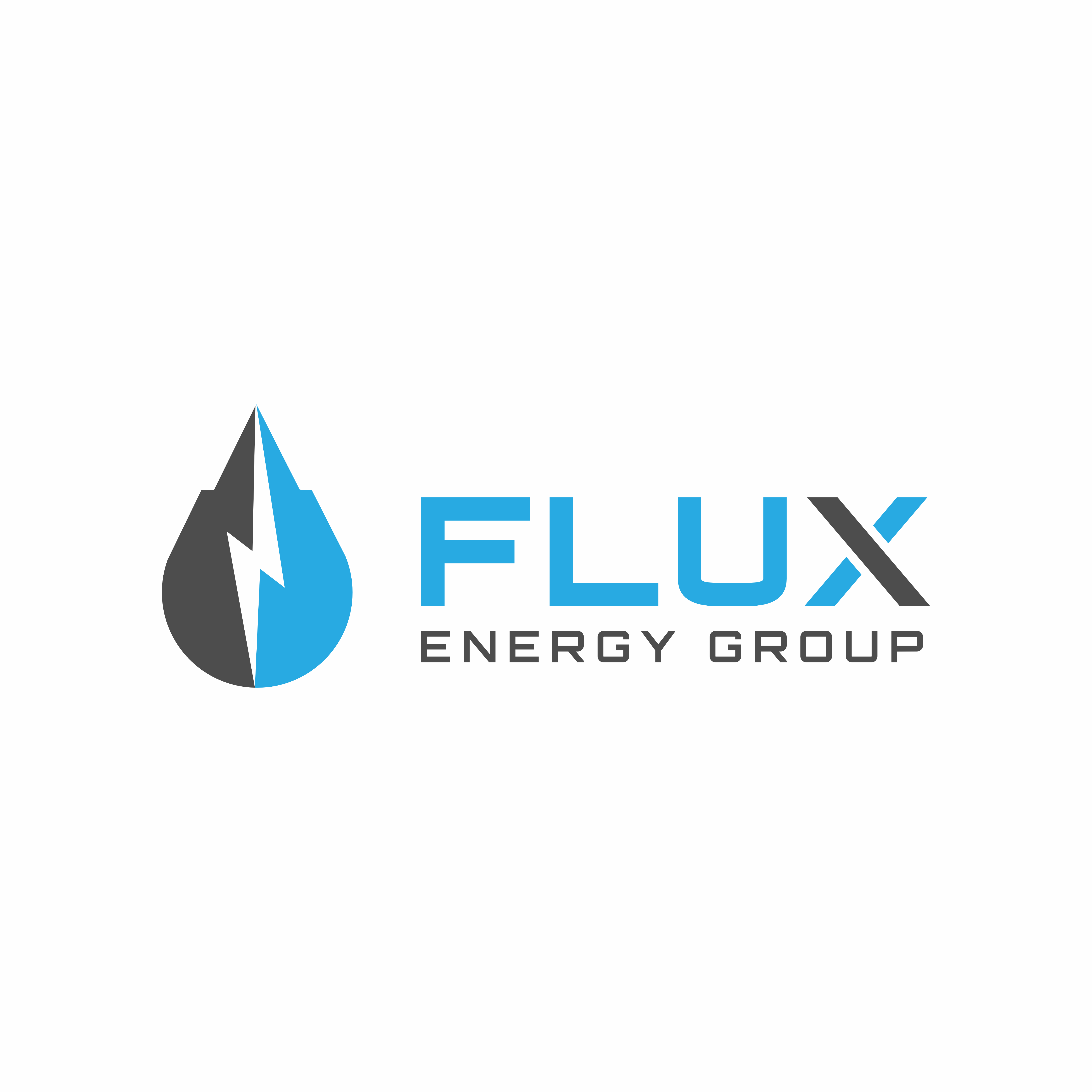 Elegant, Playful, Oil and Gas Services sector. Logo Design for Flux