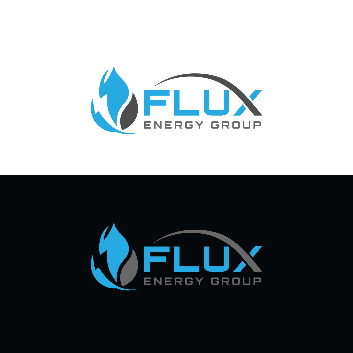Logo-Design von Revolt Team für Flux Energy Group, Inc. | Design #29958371