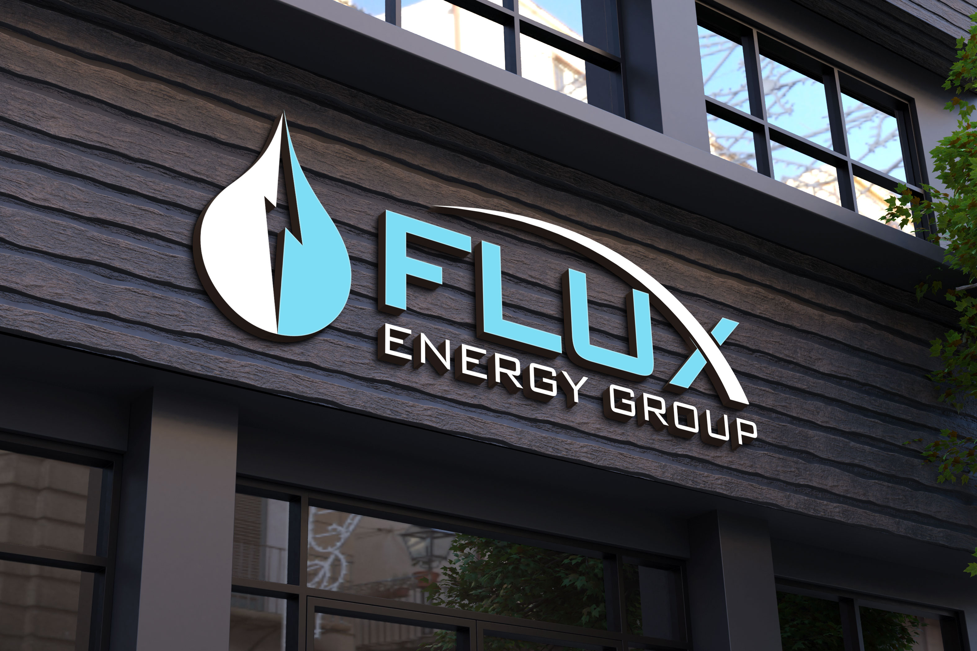 Logo Design by Kavth for Flux Energy Group, Inc. | Design #29978101