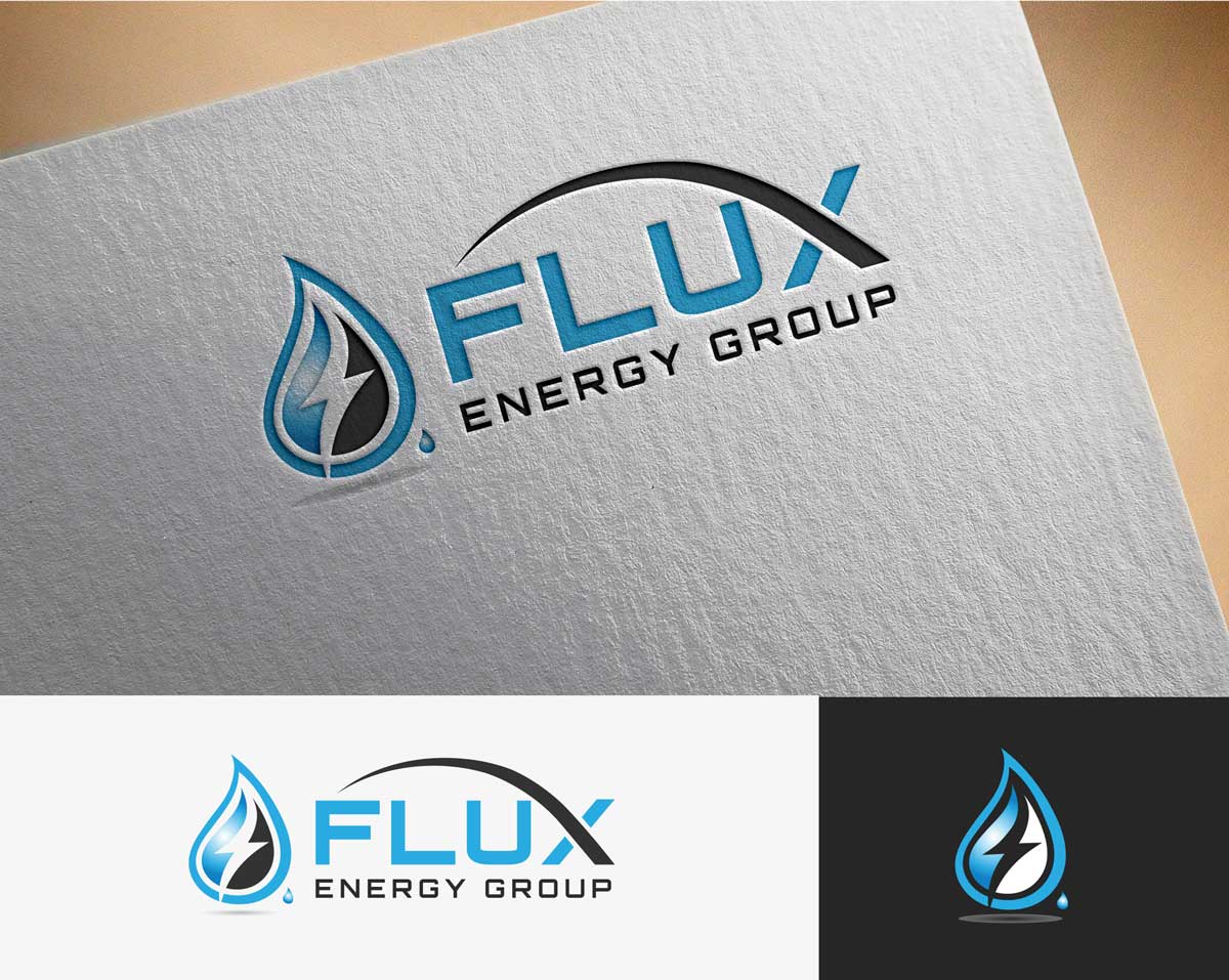 Logo Design by VirtueDesignPro for Flux Energy Group, Inc. | Design #29960627