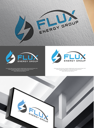 Logo Design by Graphixpointt for Flux Energy Group, Inc. | Design: #29958835
