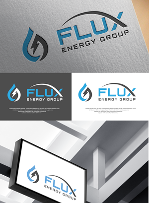 Logo Design by Graphixpointt for Flux Energy Group, Inc. | Design: #29958988