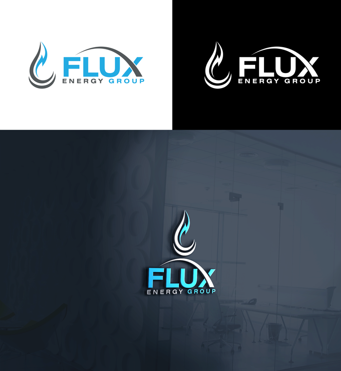 Logo Design by RA-bica for Flux Energy Group, Inc. | Design #29961040