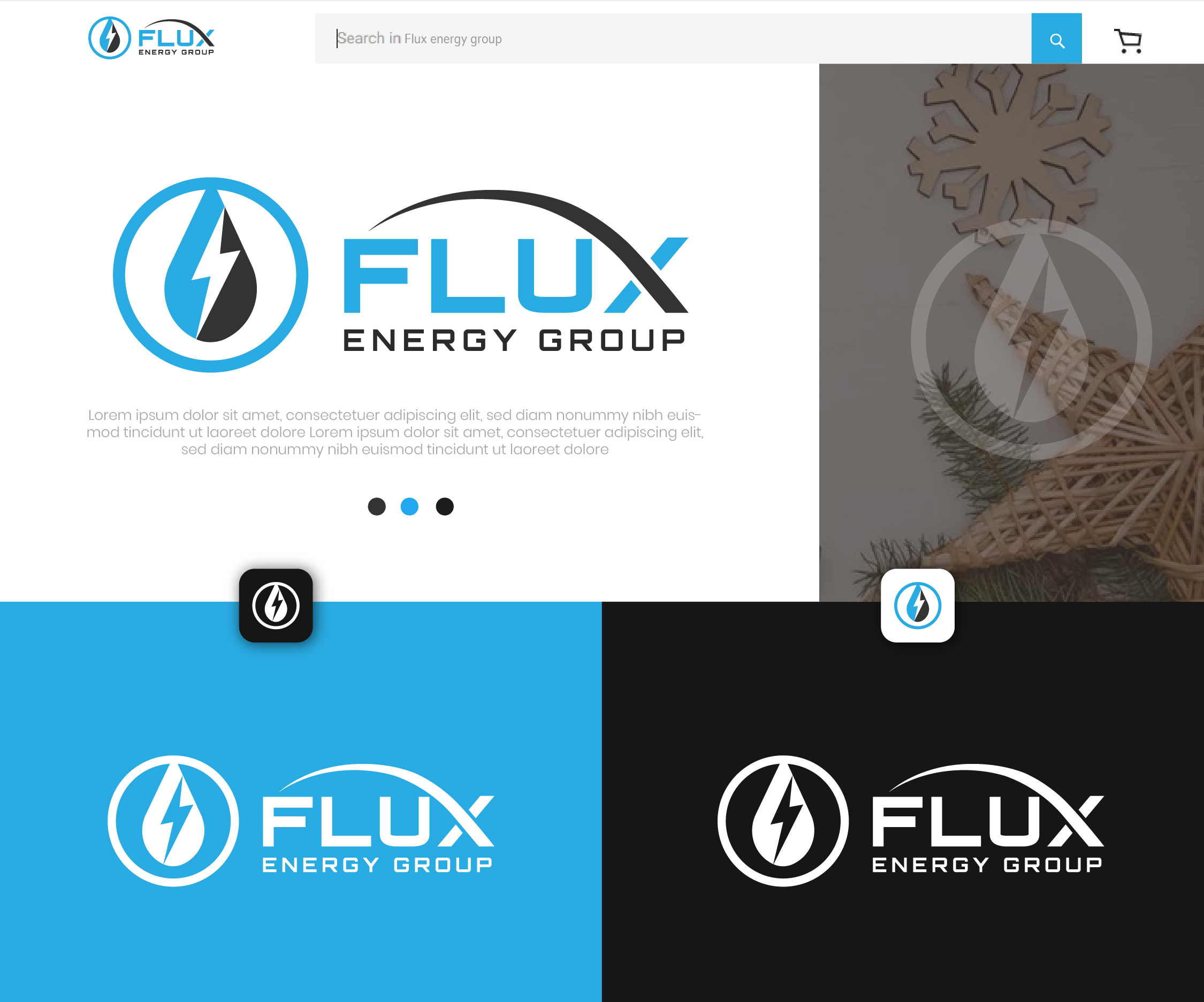 Logo Design by BOFALLO DESIGN for Flux Energy Group, Inc. | Design #29961780
