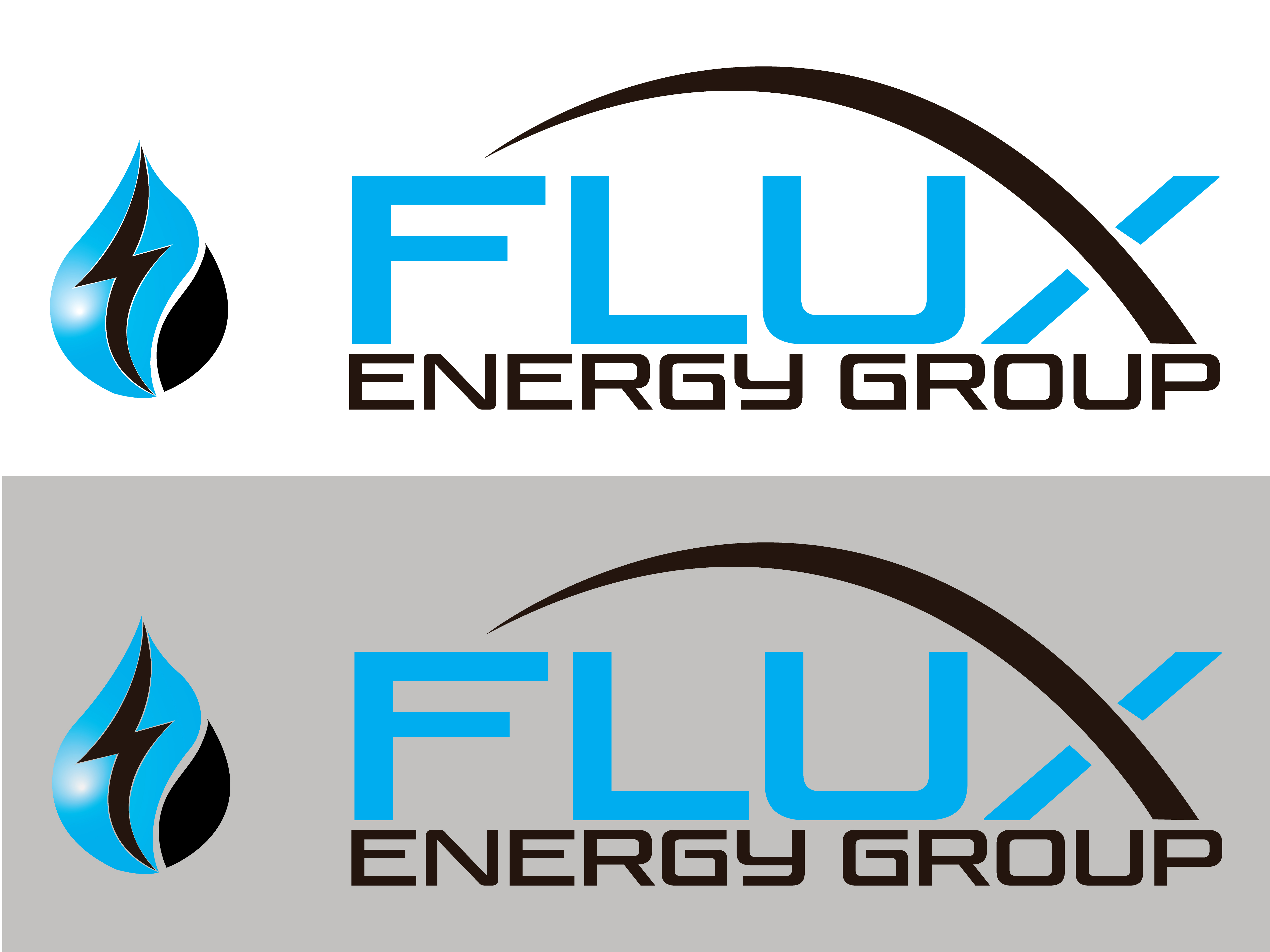 Logo Design by Baba8 for Flux Energy Group, Inc. | Design #29968369