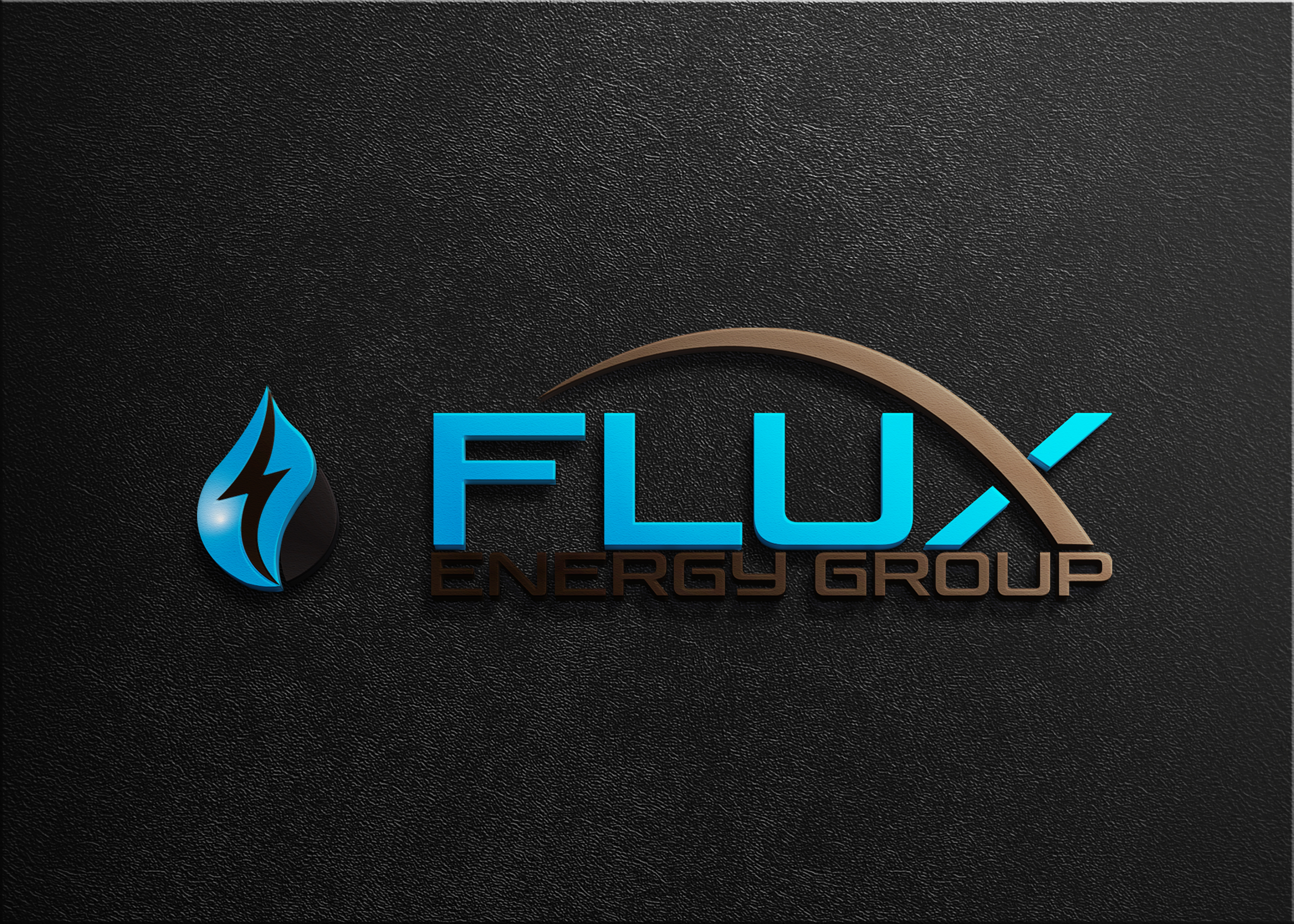 Logo Design by Baba8 for Flux Energy Group, Inc. | Design #29968380