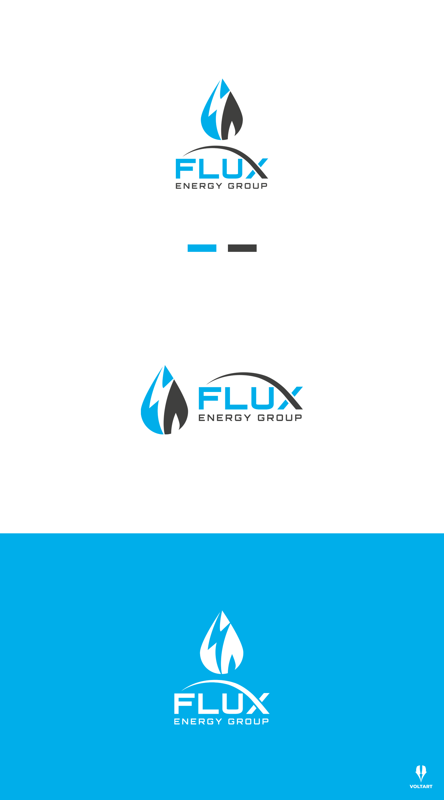 Logo Design by voltart for Flux Energy Group, Inc. | Design #29974729