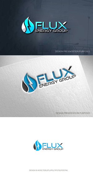 Logo Design by zebronicgraphic for Flux Energy Group, Inc. | Design: #29958315