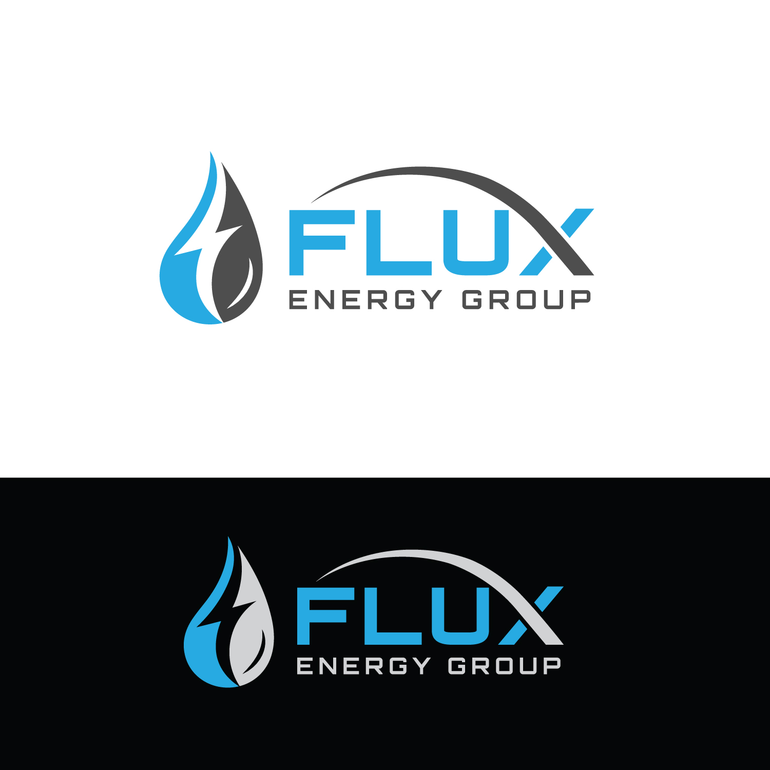 Logo Design by EnaGraph for Flux Energy Group, Inc. | Design #29960844
