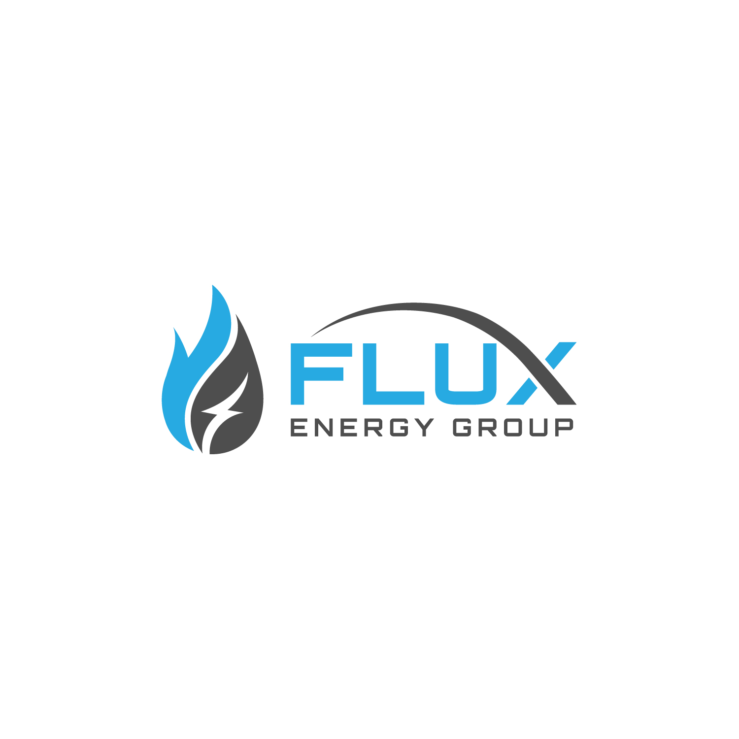 Logo Design by EnaGraph for Flux Energy Group, Inc. | Design #29961068