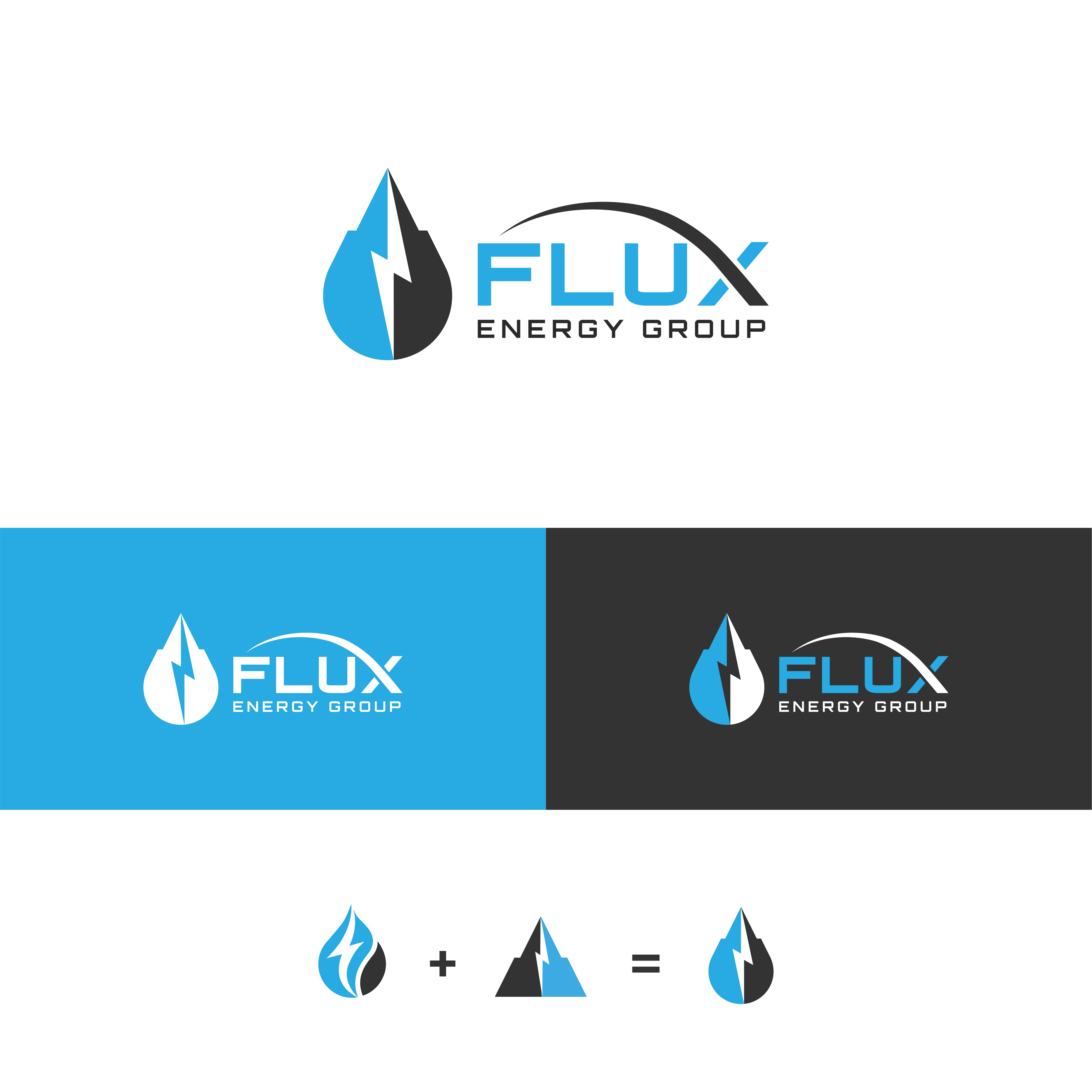Logo Design by soriyeee for Flux Energy Group, Inc. | Design #29974339