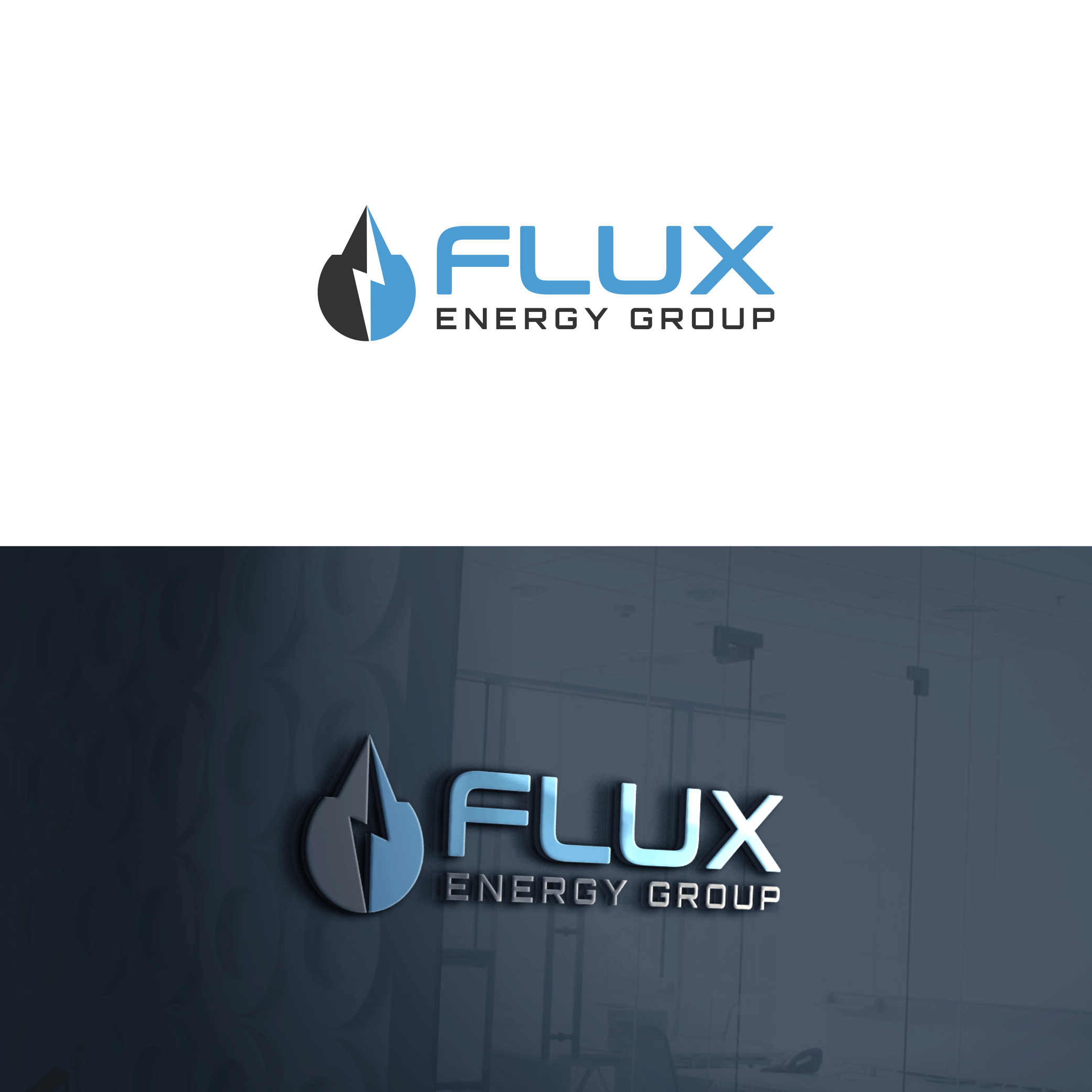 Logo Design by GraphicSujit for Flux Energy Group, Inc. | Design #29973716