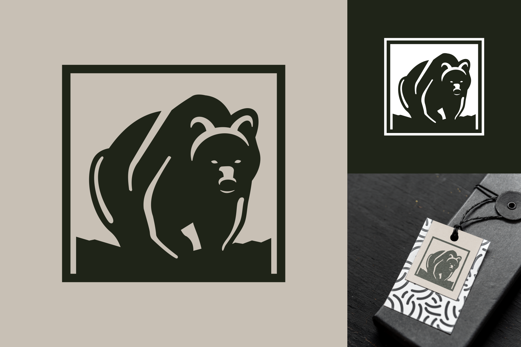 Logo Design by Aezakmi for Bearish Outdoors | Design #29978083