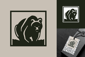 Logo Design by Aezakmi for Bearish Outdoors | Design: #29978083