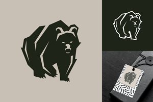 Logo Design by Aezakmi for Bearish Outdoors | Design: #29978084