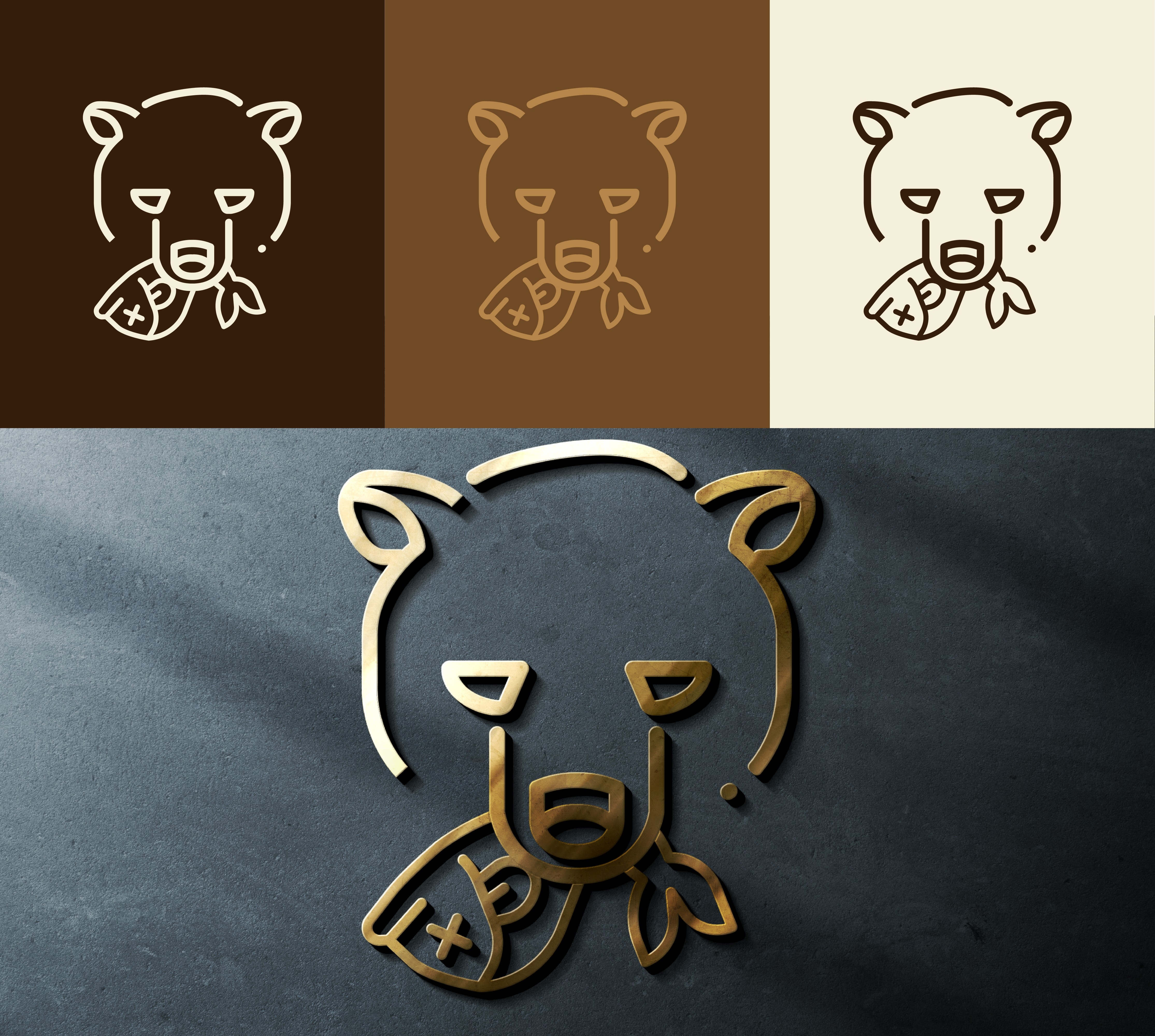 Logo Design by T-B for Bearish Outdoors | Design #29991314