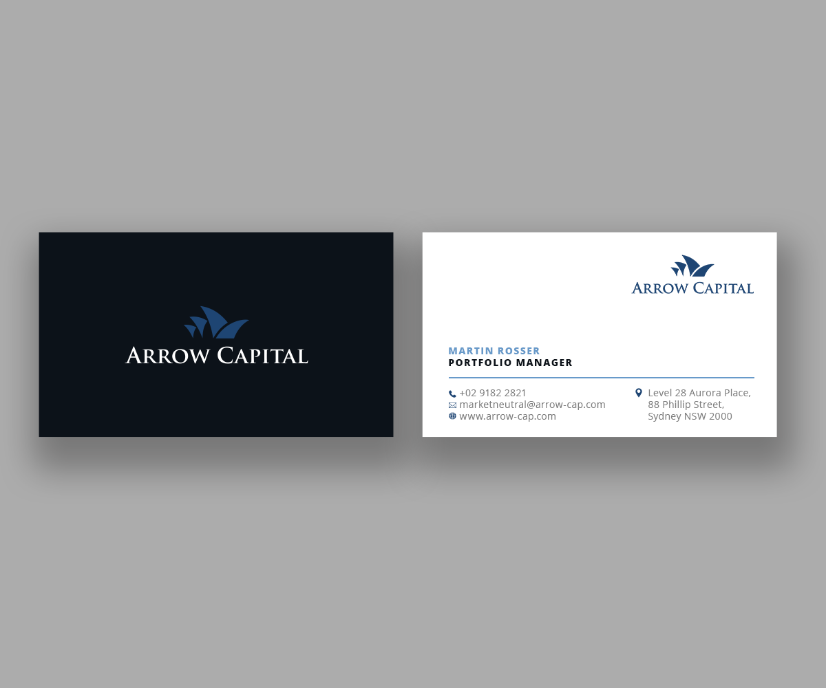 Business Card Design by Andrés Sebastián for Highland Corporate Advisors | Design #29959995
