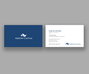 Business Card Design by Andrés Sebastián for Highland Corporate Advisors | Design: #29961252