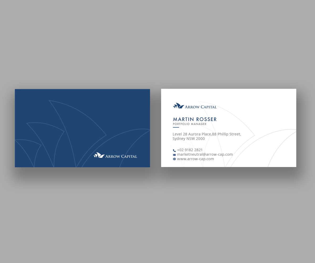 Business Card Design by Andrés Sebastián for Highland Corporate Advisors | Design #29961377