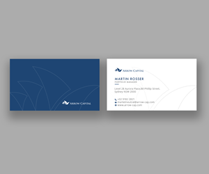 Business Card Design by Andrés Sebastián for Highland Corporate Advisors | Design: #29961377