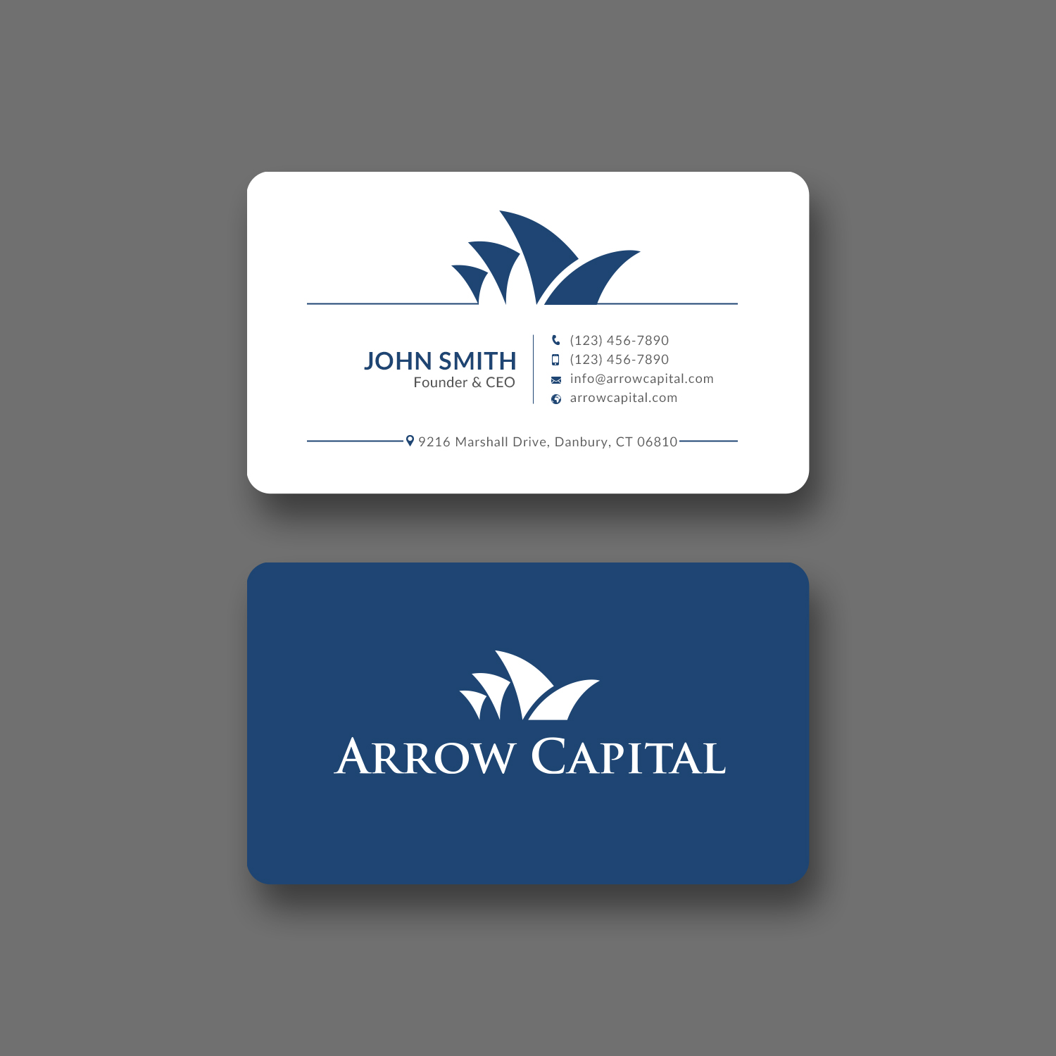Business Card Design by Sun Moon Graphic Designer for Highland Corporate Advisors | Design #29960491