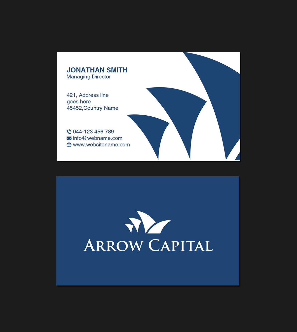 Business Card Design by Creations Box 2015 for Highland Corporate Advisors | Design #29967302