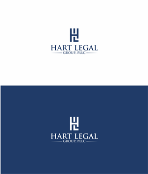 Logo Design by big daddy bojat for Hart Legal Group | Design: #29995836