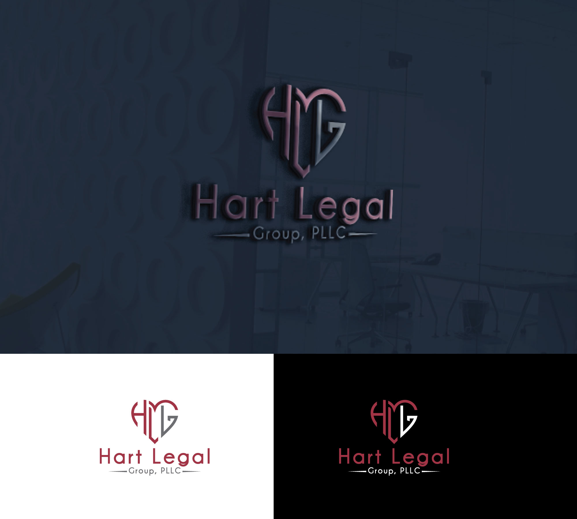 Logo Design by RRR Design for Hart Legal Group | Design #29962165