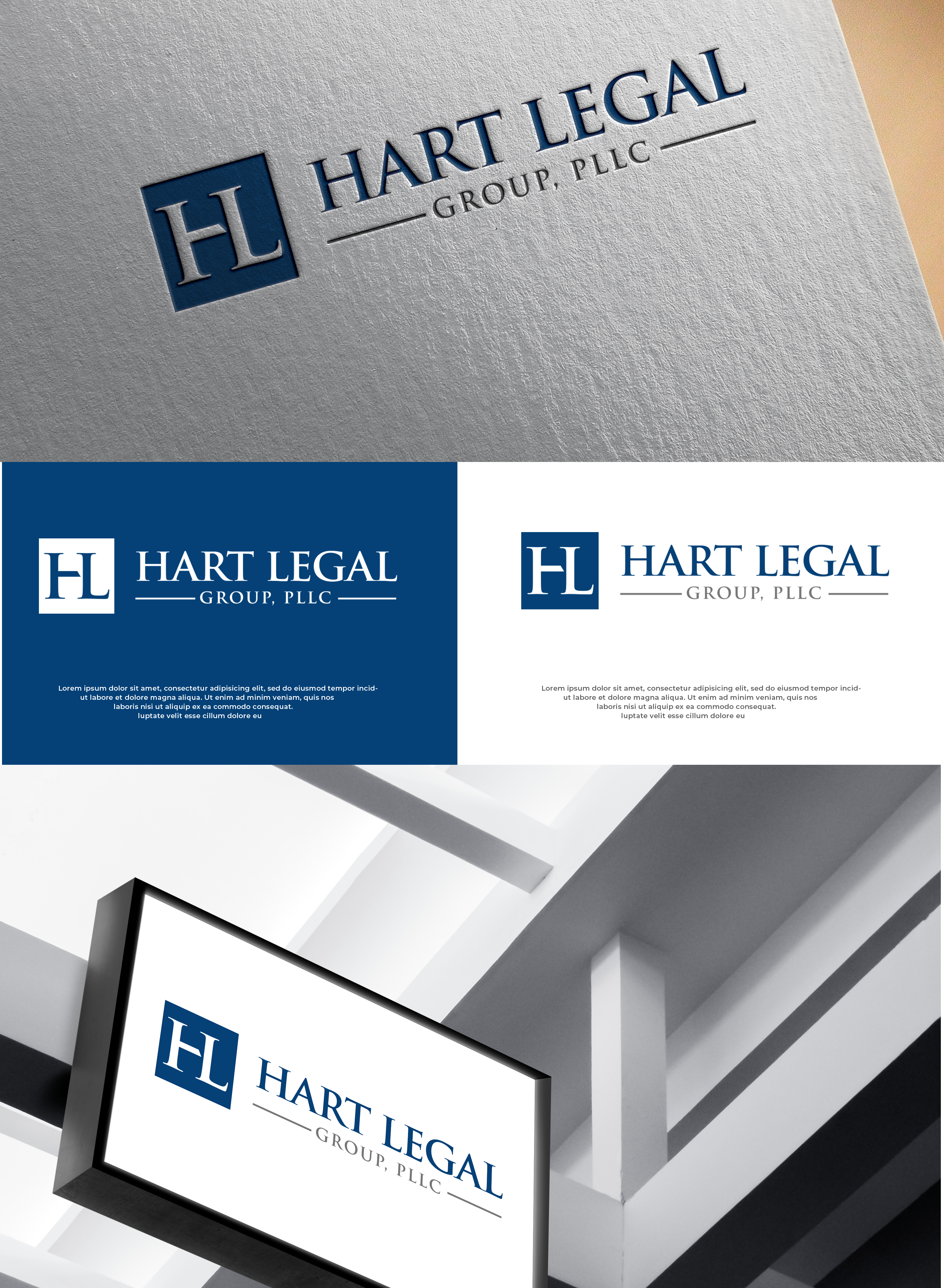Logo Design by Graphixpointt for Hart Legal Group | Design #29956323