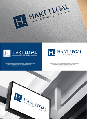 Logo Design by Graphixpointt for Hart Legal Group | Design: #29956323