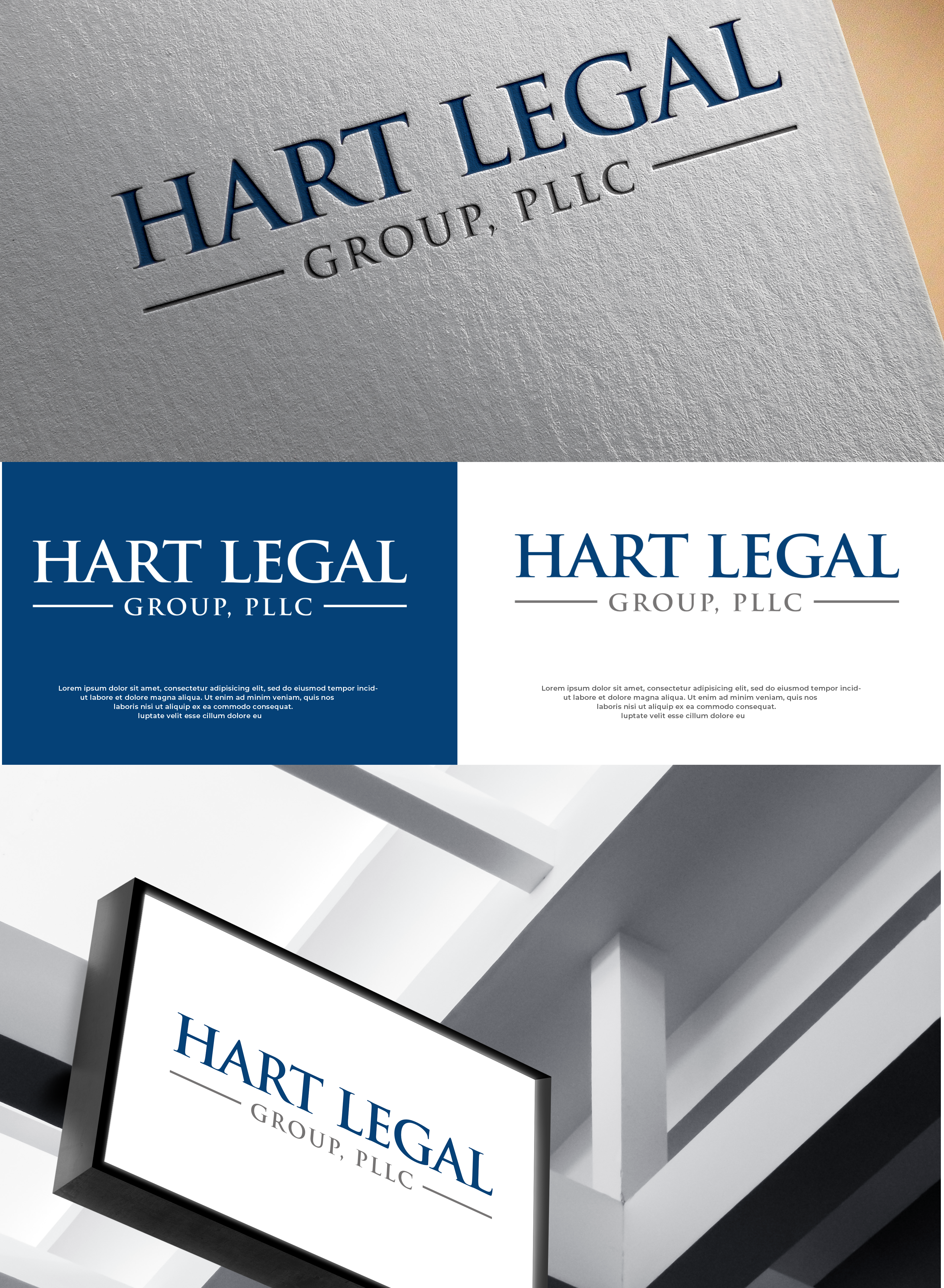 Logo Design by Graphixpointt for Hart Legal Group | Design #29956339