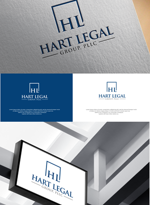 Logo Design by Graphixpointt for Hart Legal Group | Design: #29956340