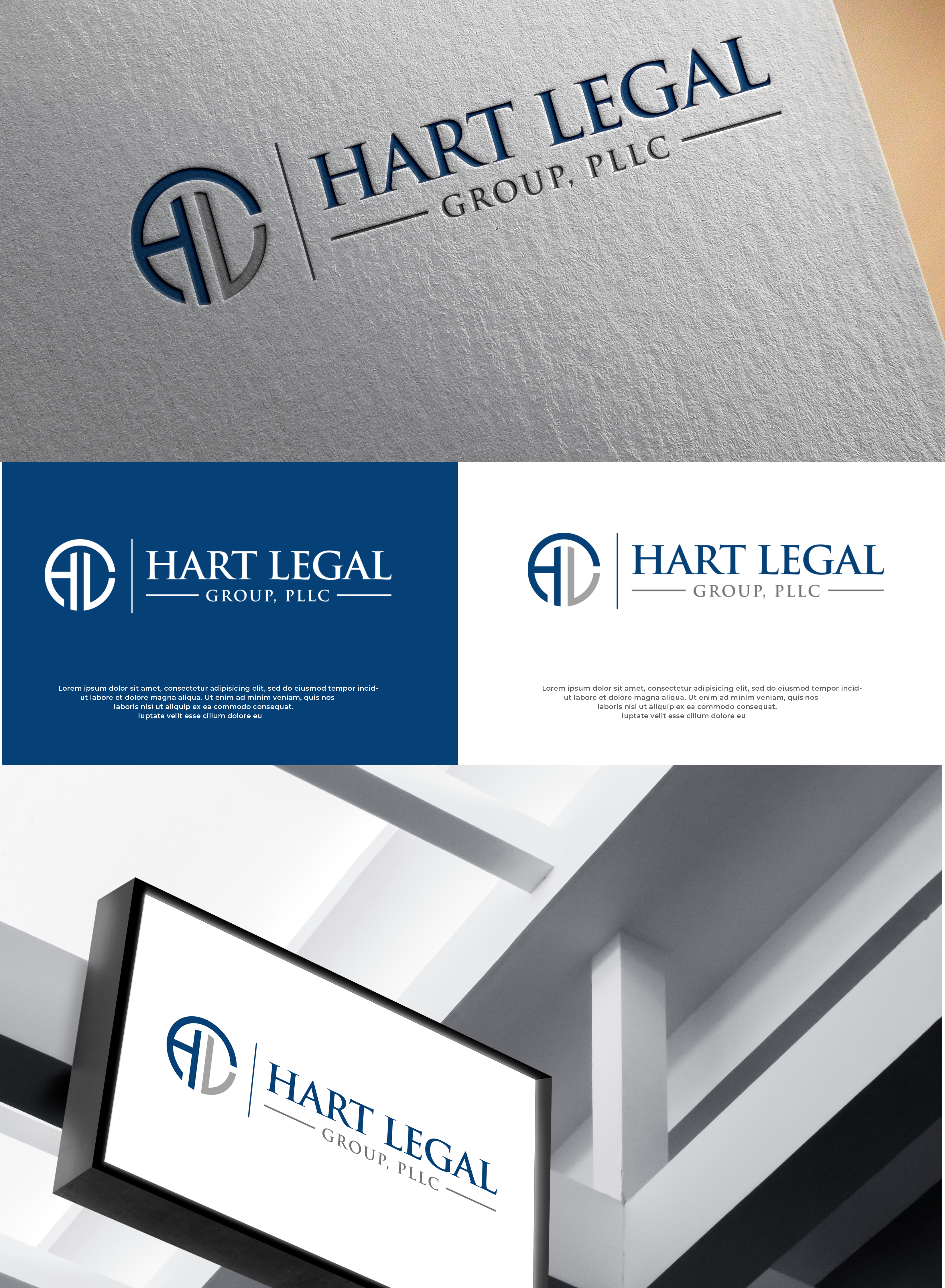 Logo Design by Graphixpointt for Hart Legal Group | Design #29956373