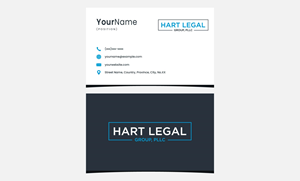 Logo Design by FransiskaDesign for Hart Legal Group | Design: #29978887