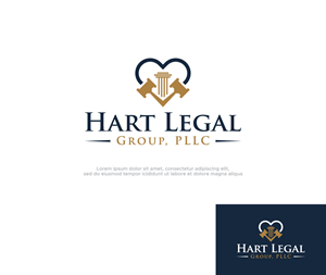 Diseño de Logo por Golden pathos para Hart Legal Group | Diseño: #29974471